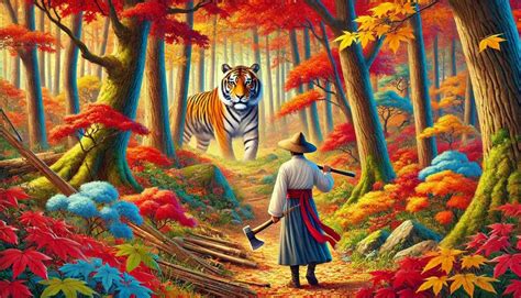  The Woodcutter and the Tiger Spirit: A Tale Of Unlikely Friendship And Ancient Wisdom From 8th Century Korea!